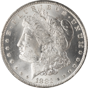 1882-CC Morgan Silver Dollar Main Image