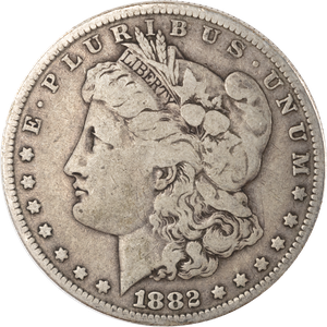 1882-O Morgan Silver Dollar VG#2 Main Image