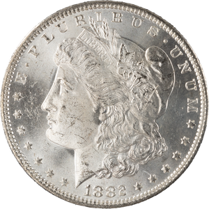 1882-O Morgan Silver Dollar Main Image