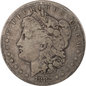 1882-S Morgan Silver Dollar VG Main Image