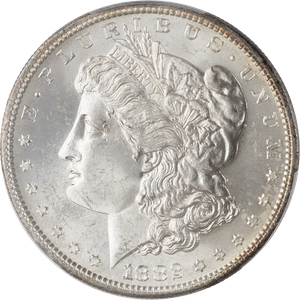 1882-S Morgan Silver Dollar MS63 Main Image