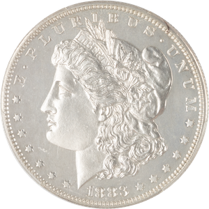 1883 Morgan Silver Dollar Proof Main Image