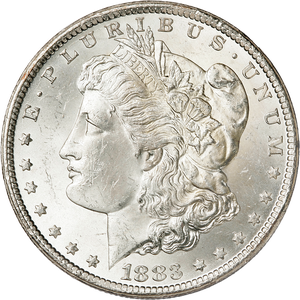 1883-CC Morgan Silver Dollar Main Image