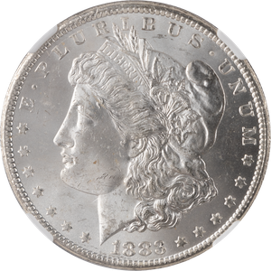 1883-CC Morgan Silver Dollar PCGS   64#2 Main Image