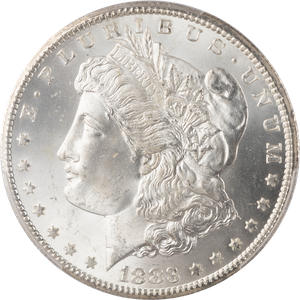 1883-CC Morgan Silver Dollar MS64 Main Image