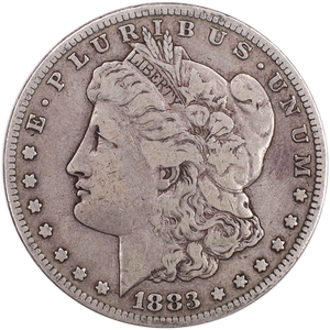 1883-S Morgan Silver Dollar F#2 Main Image