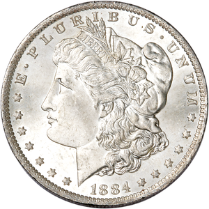 1884-O Morgan Silver Dollar Main Image