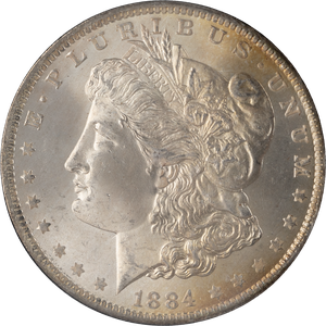 1884-O Morgan Silver Dollar Main Image