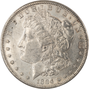 1884-S Morgan Silver Dollar Main Image