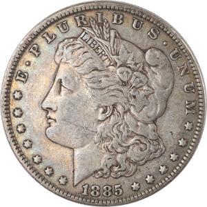 1885 Morgan Silver Dollar VF Main Image