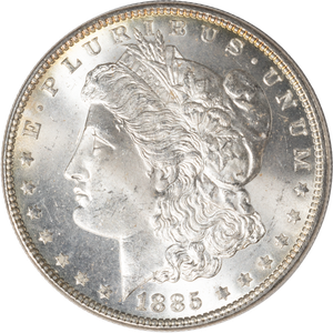 1885 Morgan Silver Dollar MS64 | Littleton Coin Company