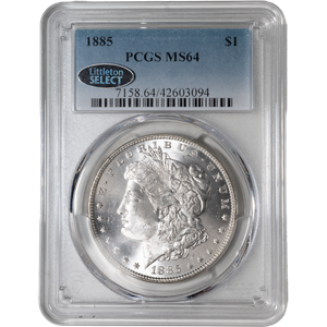 1885 Morgan Silver Dollar MS64 | Littleton Coin Company