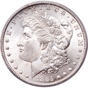 1885-CC Morgan Silver Dollar Main Image