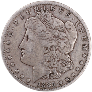 1885-O Morgan Silver Dollar F Main Image