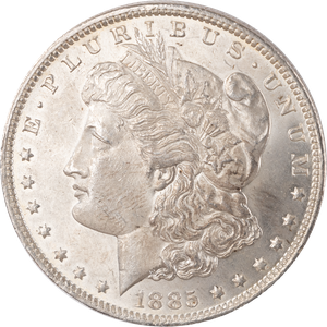 1885-O Morgan Silver Dollar Main Image