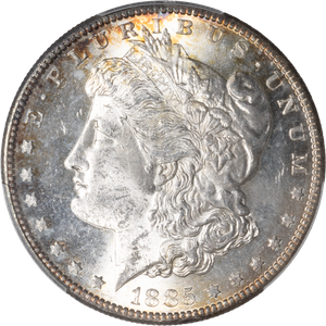 1885-S Morgan Silver Dollar MS63 Main Image