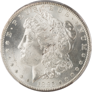1885-S Morgan Silver Dollar Main Image