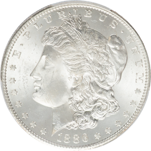 1886-S Morgan Silver Dollar PCGS    64#2 Main Image