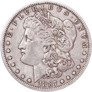 1887-O Morgan Silver Dollar VF Main Image