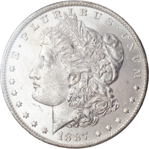1887-O Morgan Silver Dollar Main Image