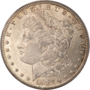 1887-S Morgan Silver Dollar Main Image