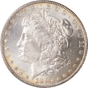 1887-S Morgan Silver Dollar MS63 Main Image