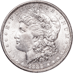 1888 Morgan Silver Dollar MS63 Main Image