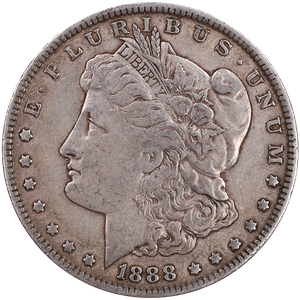 1888 Morgan Silver Dollar VF#2 Main Image