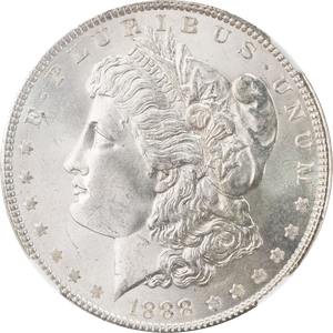 1888 Morgan Silver Dollar MS63 Main Image