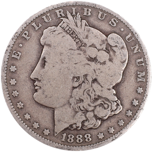 1888-O Morgan Silver Dollar VG Main Image