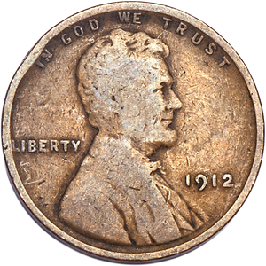 1912 Lincoln Head Cent CIRC Main Image