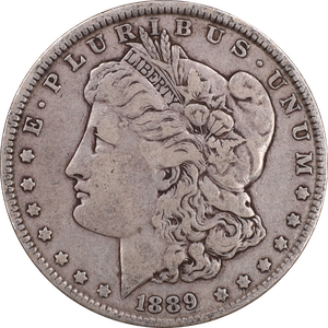 1889 Morgan Silver Dollar Main Image
