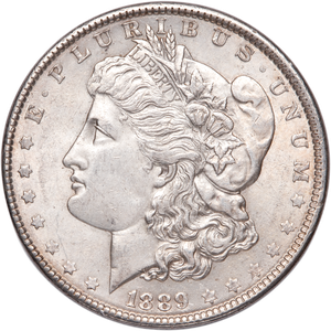 1889 Morgan Silver Dollar Main Image