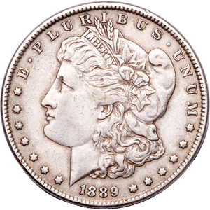 1889 Morgan Silver Dollar Main Image