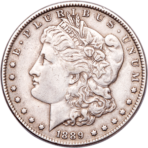 1889 Morgan Silver Dollar Main Image