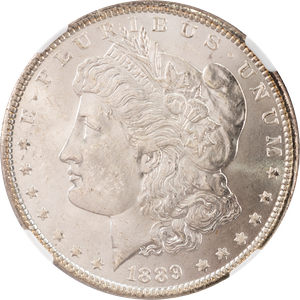 1889 Morgan Silver Dollar Main Image