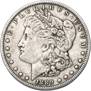 1889-O Morgan Silver Dollar VF Main Image