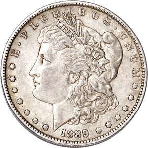 1889-O Morgan Silver Dollar XF Main Image