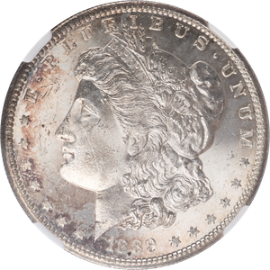 1889-S Morgan Silver Dollar MS62 Main Image