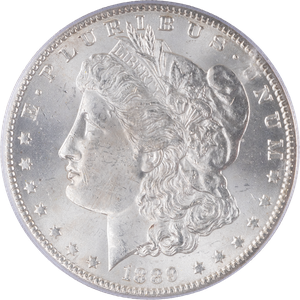1889-S Morgan Silver Dollar, PCGS Certified, Very Choice Uncirculated, MS64 Main Image