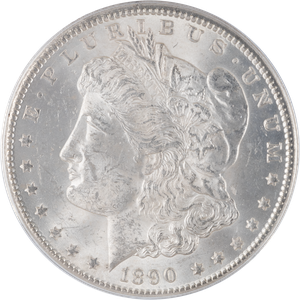 1890-CC Morgan Silver Dollar Main Image
