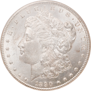 1890-CC Morgan Silver Dollar NGC    63#2 Main Image