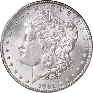 1890-CC Morgan Silver Dollar Main Image