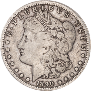 1890-O Morgan Silver Dollar PCGS    64#2 Main Image