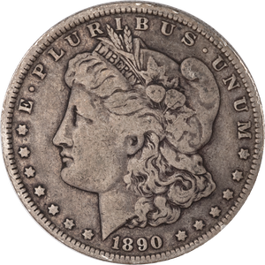 1890-O Morgan Silver Dollar F Main Image