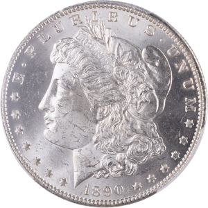 1890-O Morgan Silver Dollar Main Image