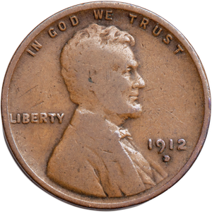 1912-D Lincoln Head Cent CIRC Main Image