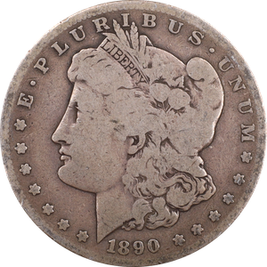 1890-S Morgan Silver Dollar VG#2 Main Image