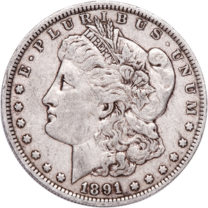 1891-O Morgan Silver Dollar VF#2 Main Image