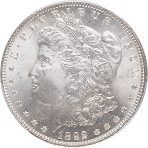1892 Morgan Silver Dollar Main Image